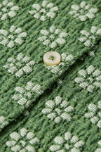 Structured Button L/S T-Shirt in Garden Green