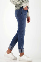 Jeans Pants w Studs in Jean