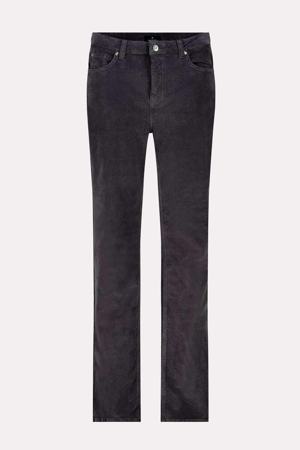 Washed Velvet Pants in Anthra