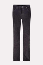 Washed Velvet Pants in Anthra