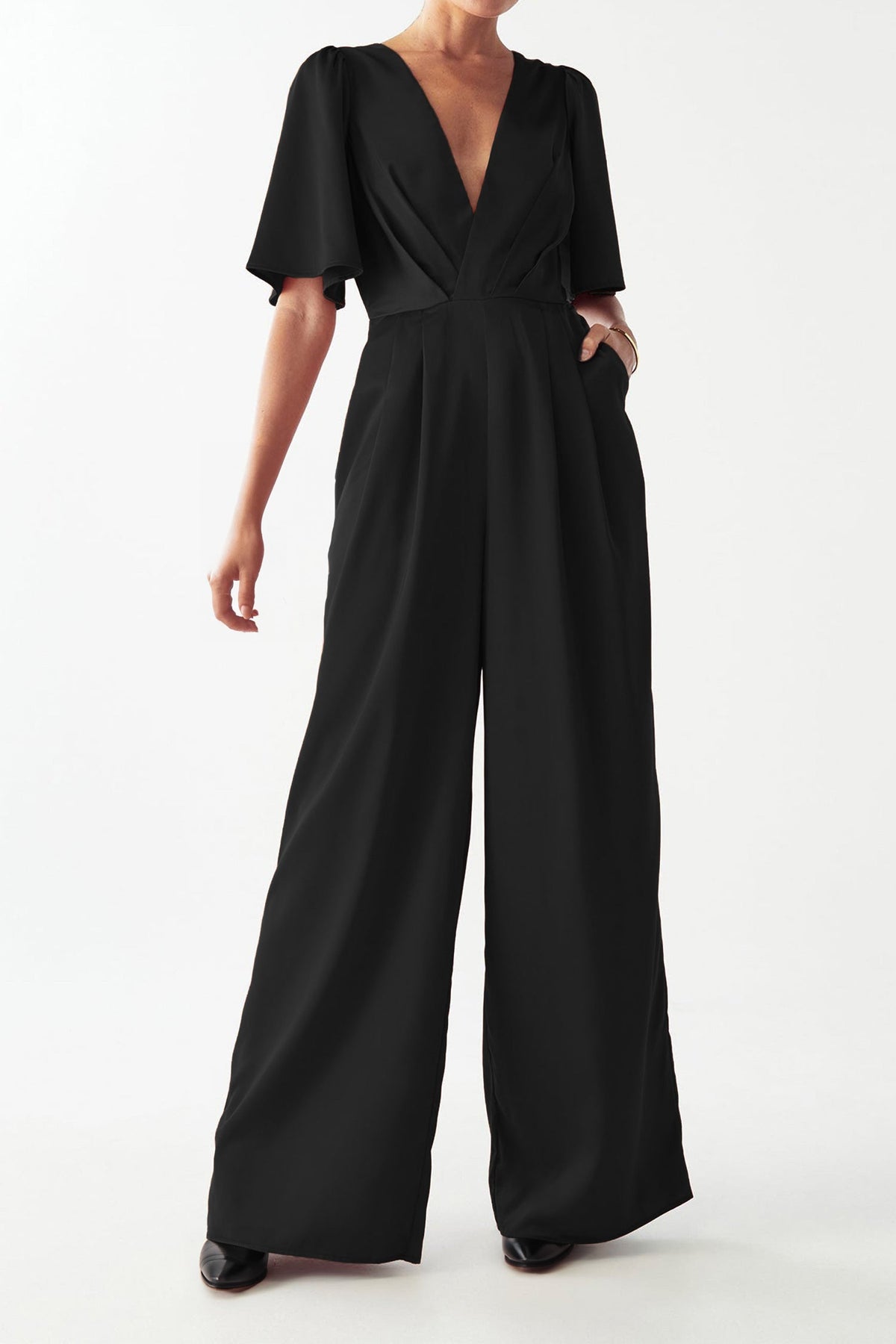 Tayla Pantsuit in Black