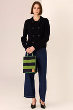 Taylor Double Knit Jacket in Black