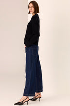 Taylor Double Knit Jacket in Black