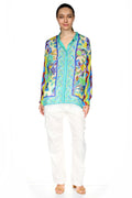 Audrey Button Up Shirt in Rosea