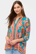 Audrey Button Up Shirt in Endora