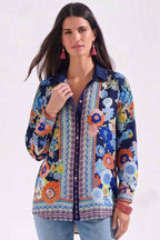 Audrey Button Up Shirt in Tiana