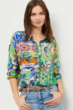 Audrey Tunic in Armeria Patchwork
