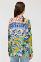 Audrey Tunic in Armeria Patchwork