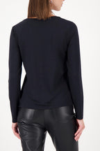Round Neck T-Shirt in Black