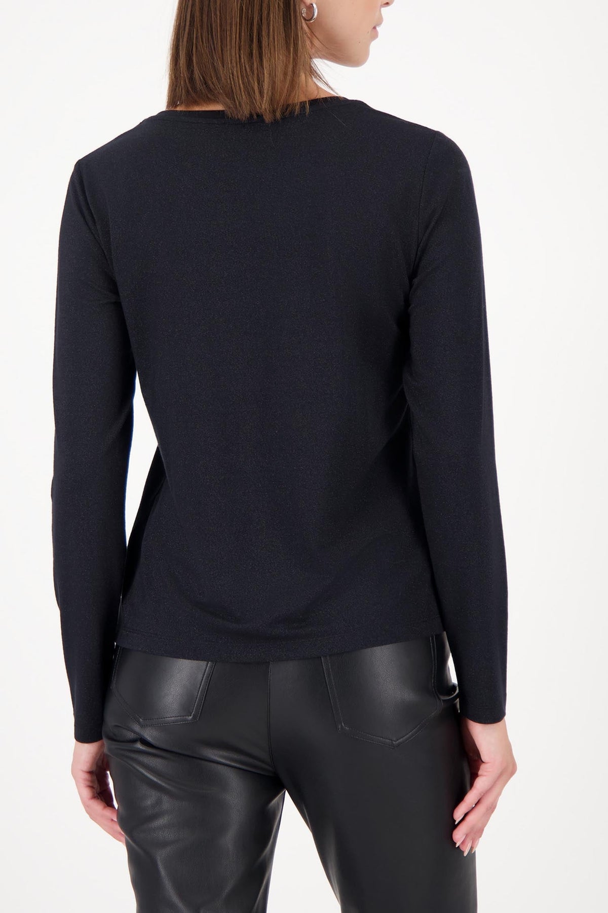 Round Neck T-Shirt in Black