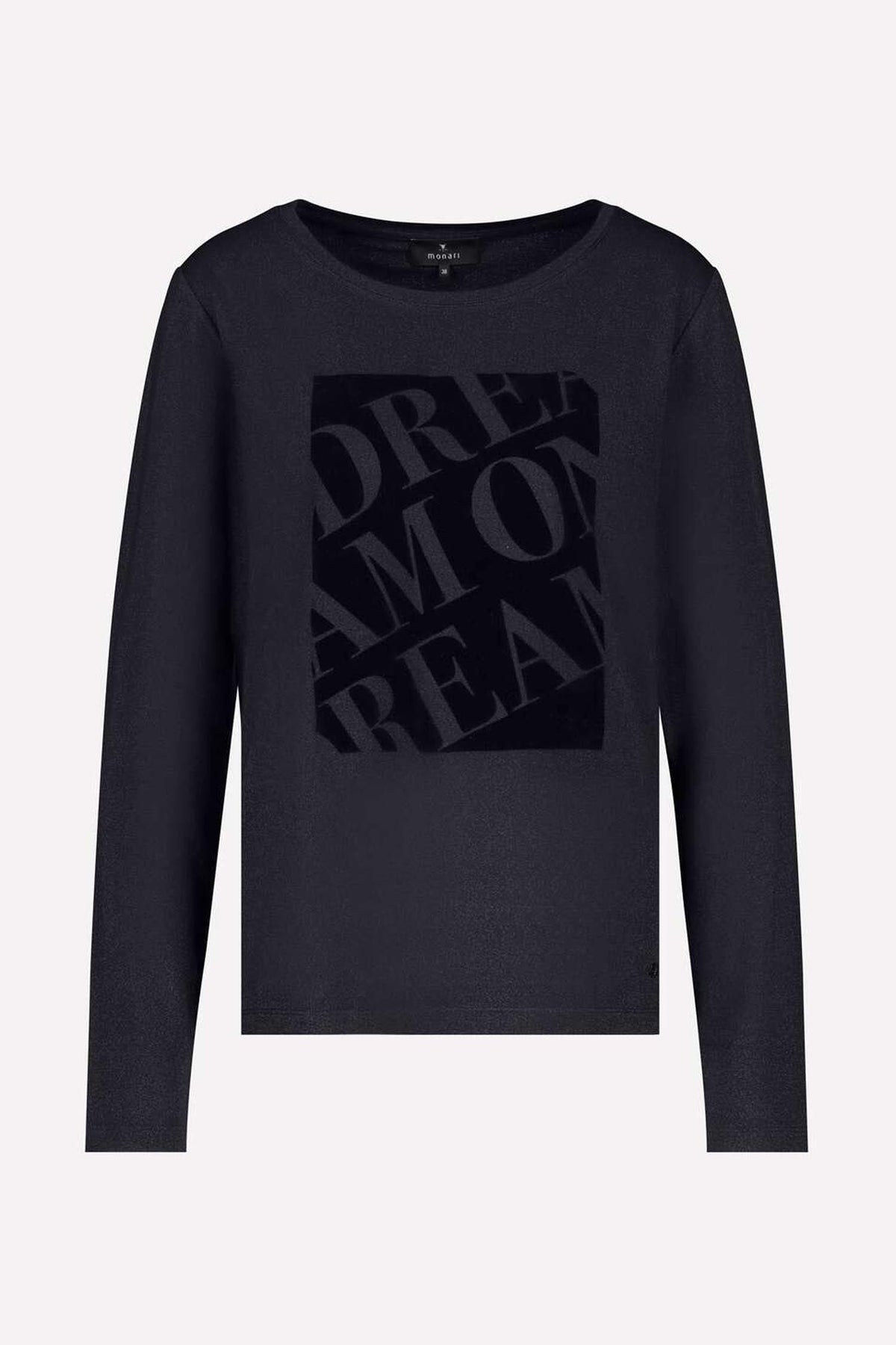 Round Neck T-Shirt in Black
