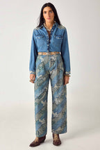 Thelma Shirt in Blue Haze