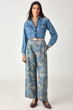 Thelma Shirt in Blue Haze