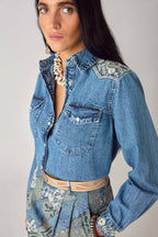 Thelma Shirt in Blue Haze