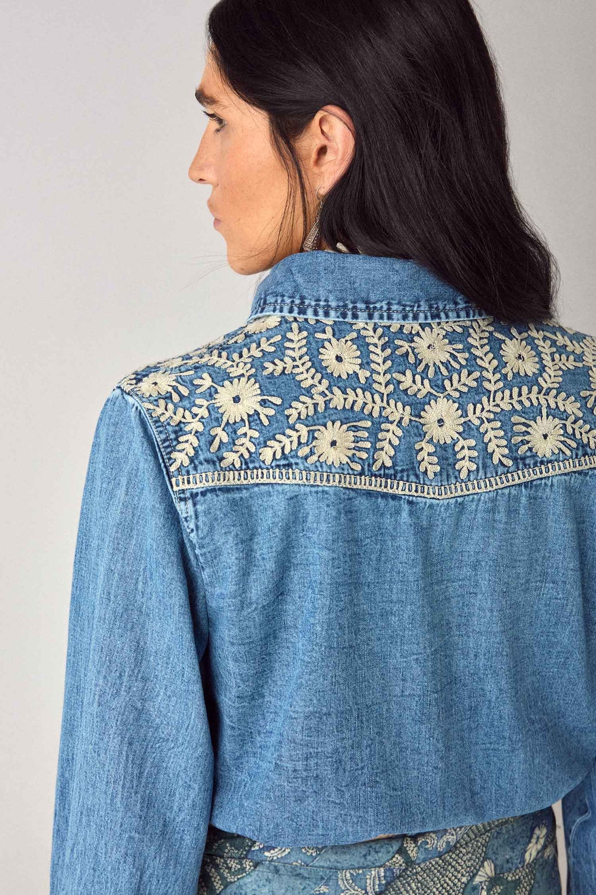 Thelma Shirt in Blue Haze
