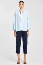 Tie Neck T in Vista