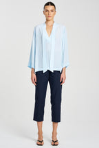Tie Neck T in Vista