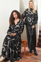 Tier Me Out Dress in Black