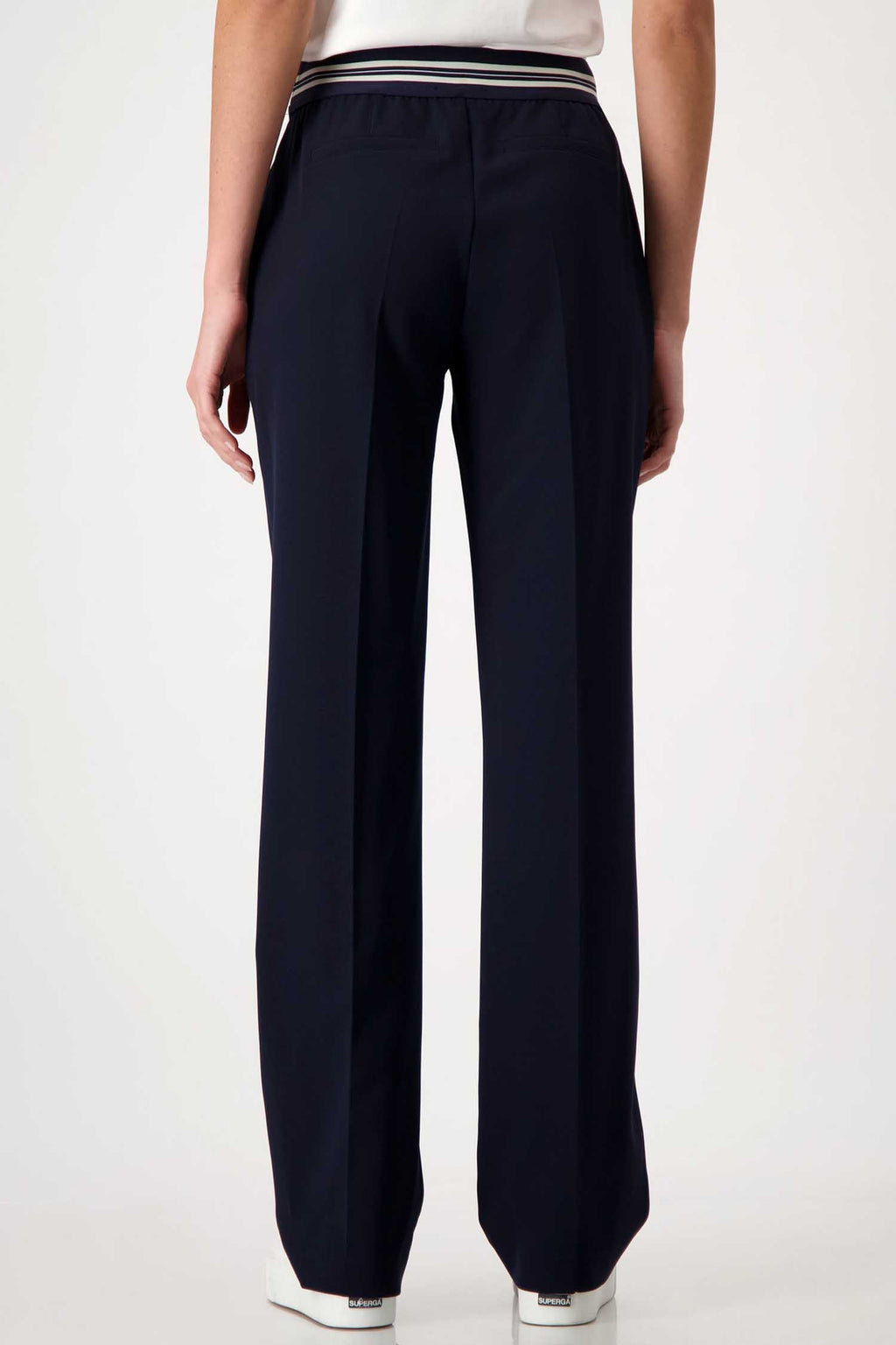 Trousers w Elasticated Waistband