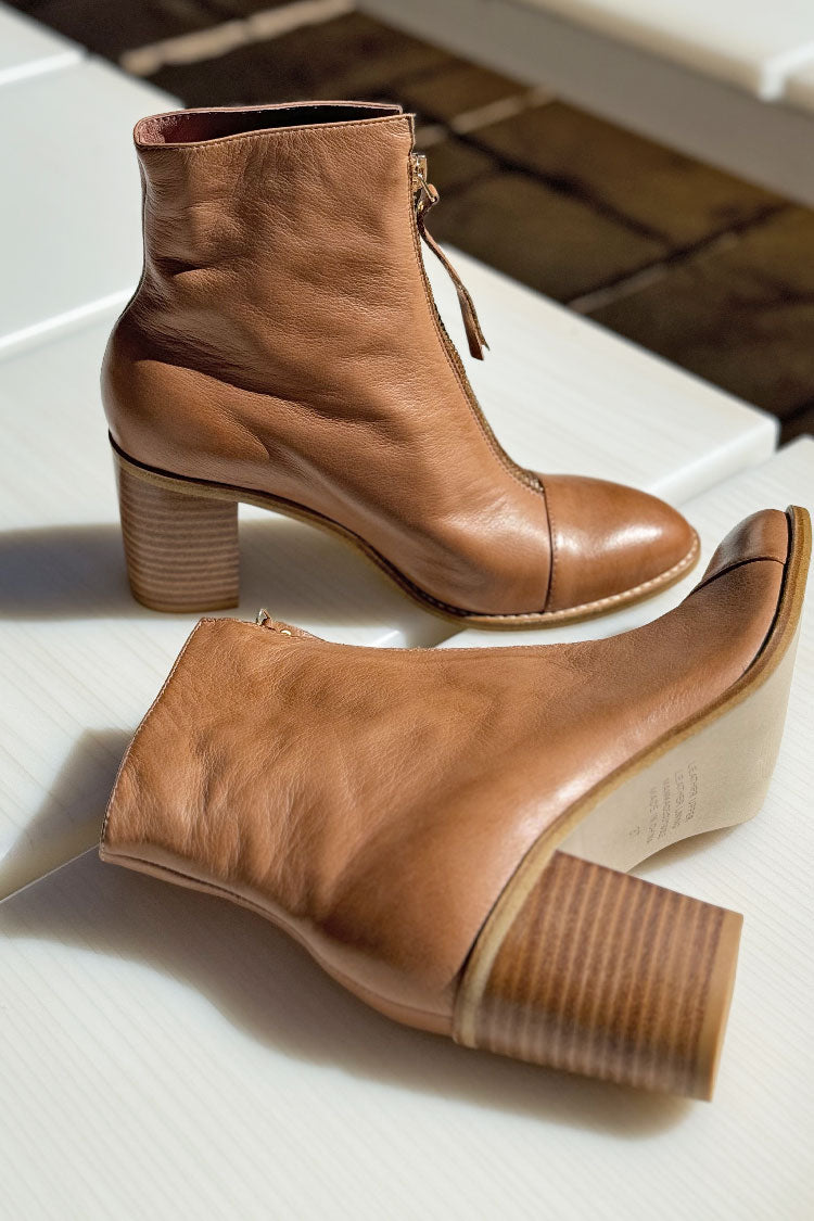 Tusly Soft Leather Ankle Boots | FINAL SALE