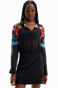 Two-piece Effect LS Mini Dress | FINAL SALE