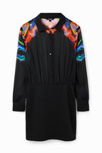 Two-piece Effect LS Mini Dress | FINAL SALE