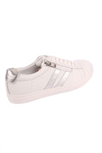 Ultimate Sneakers in White Silver