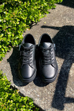 Unly Leather Sneakers in Black