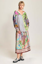 Vanessa Midi Skirt in Shipibo | FINAL SALE