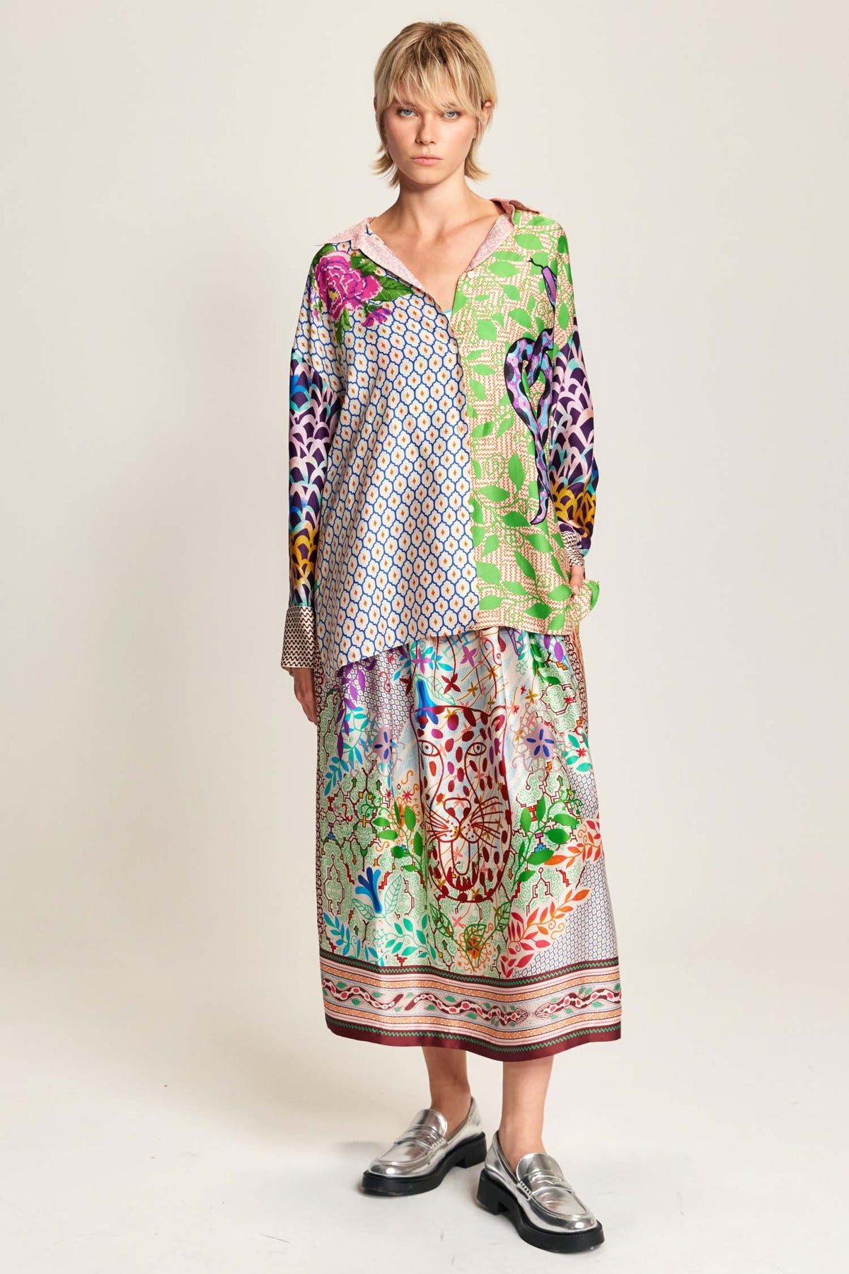 Vanessa Midi Skirt in Shipibo | FINAL SALE
