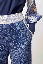Venus Wide Leg Pants in Zodiac Print | FINAL SALE