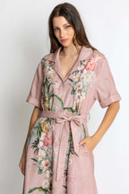 Violet Dress in Fleur Amour