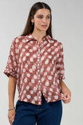 Vision Shirt in Cocoa Multi