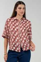 Vision Shirt in Cocoa Multi