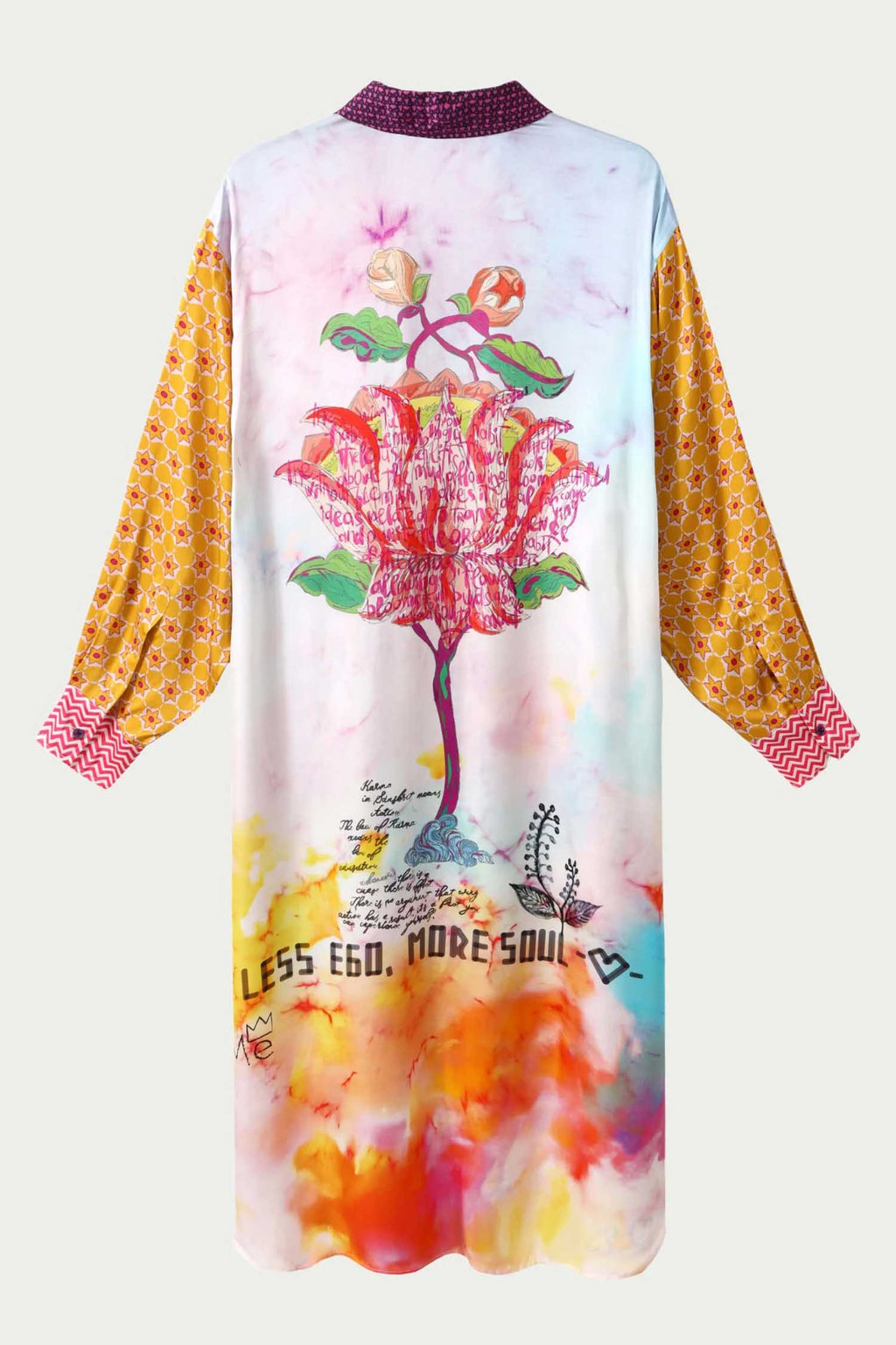 Vivi Shirt Dress in Runic Whisper