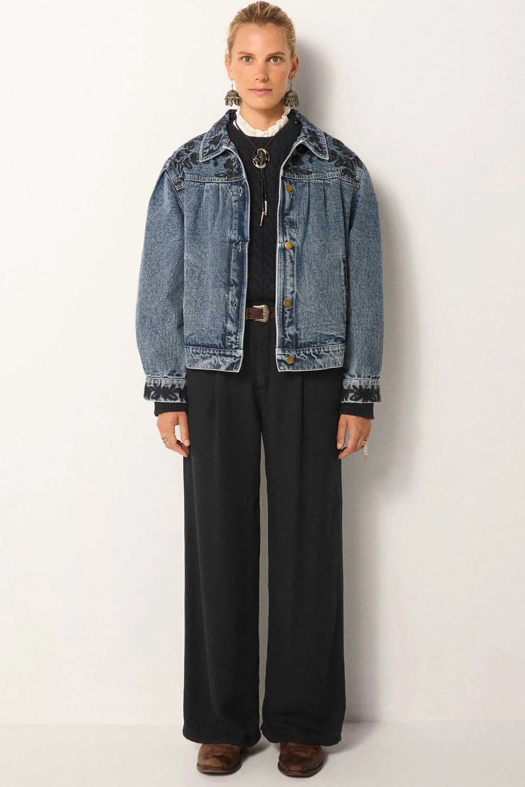 Wesley Jacket in Western Blue