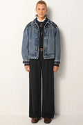 Wesley Jacket in Western Blue