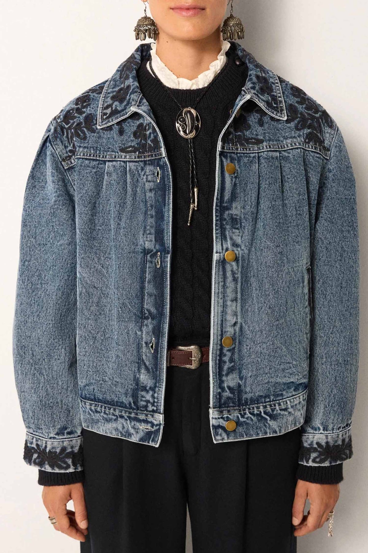 Wesley Jacket in Western Blue