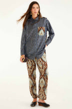 Wonderful Arabesque Brown Pants