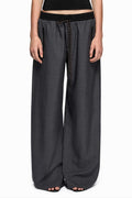 Yuki Pant in Charcoal/Black