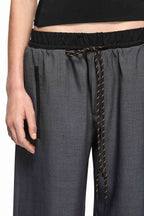 Yuki Pant in Charcoal/Black
