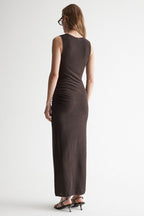 Zinnia Knit Dress in Chocolate | FINAL SALE