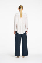 Zip Suit Pant in French Navy