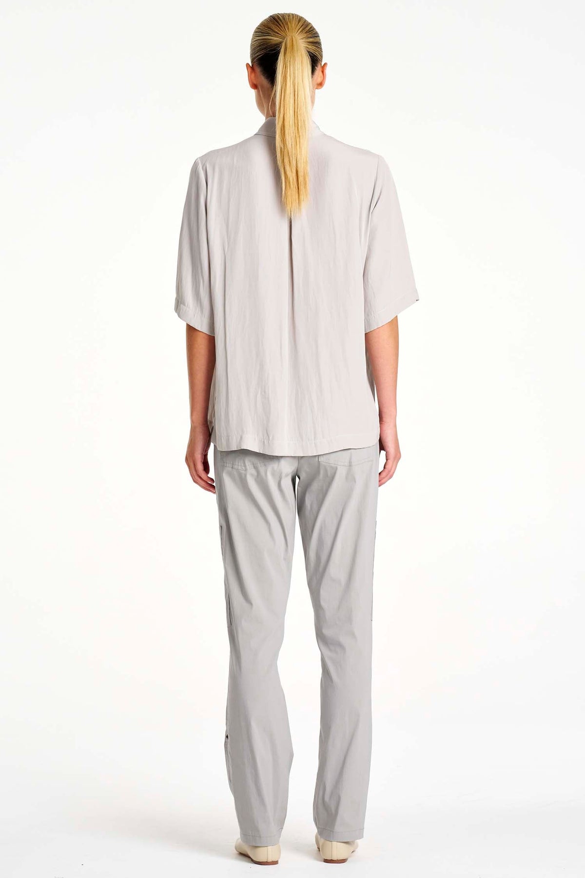 Zip Cargo in Pewter