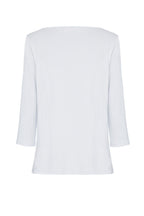 Relaxed Boat Neck Tops Mela Purdie 
