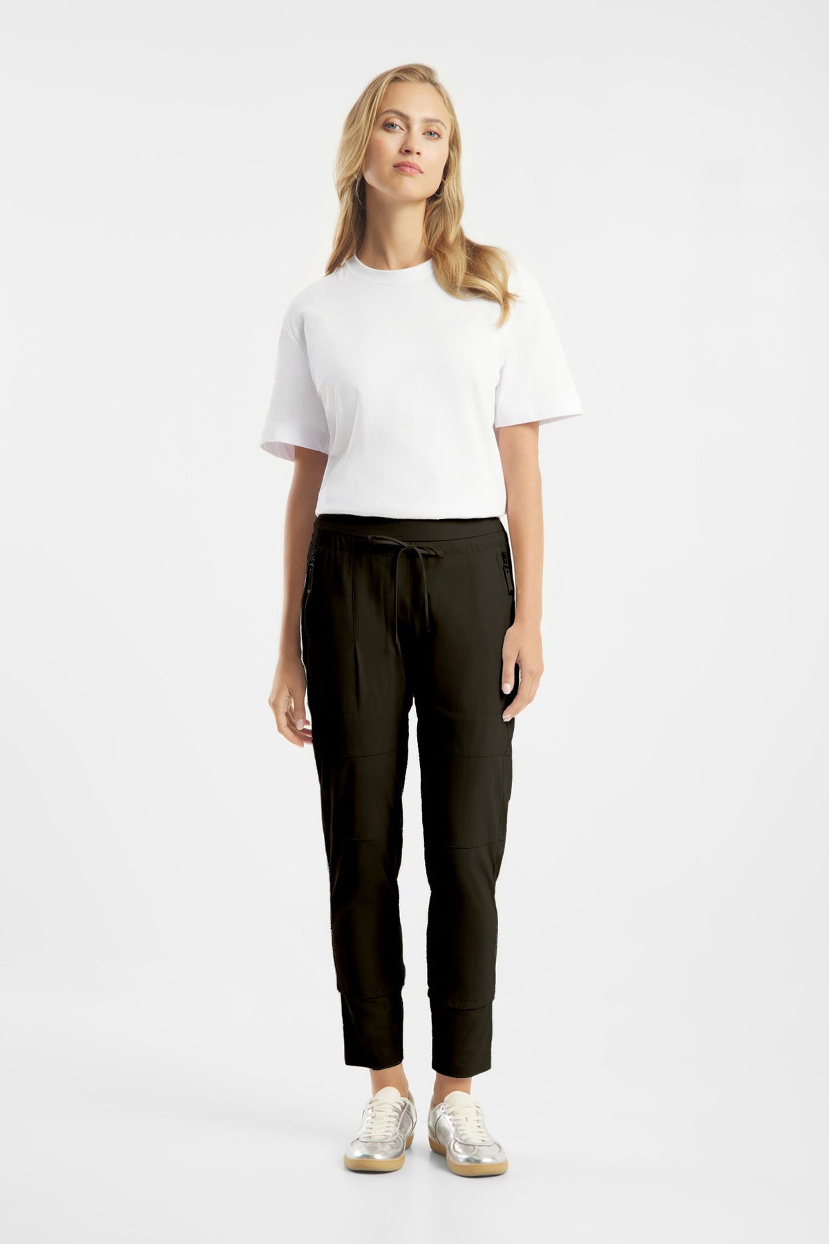 Candy Jersey Jogger in Black