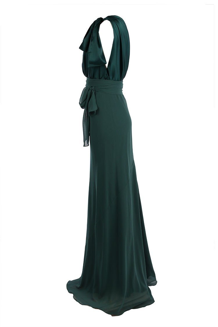 Two Tone Chelsea in Bottle Dresses Lucy Laurita - Leiela 