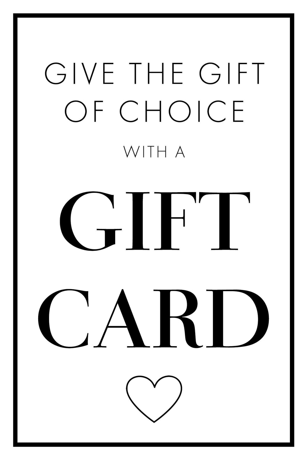 Gift Card Gift Card Frockaholics.com 