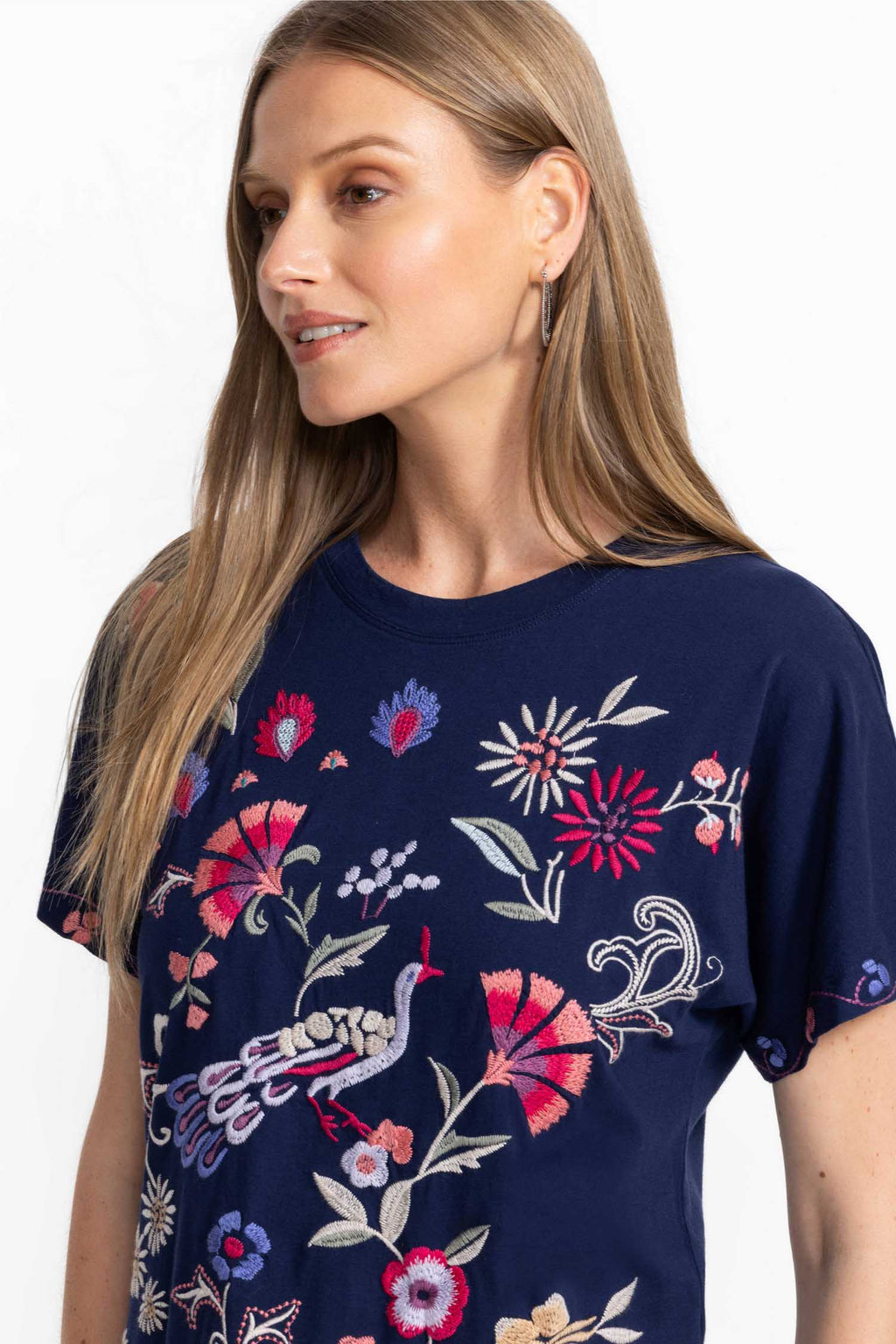 Gloria Side Slit Dolman Tee