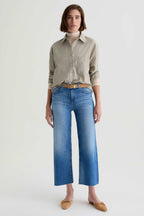 Saige Wide Leg Crop Jeans - 13 Years Allure